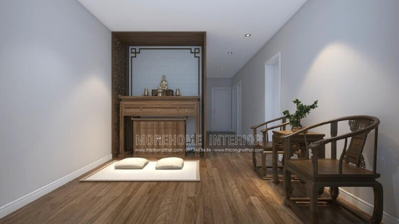 Thiết kế nội thất phòng thờ đẹp dành cho chung cư, biệt thự, nhà phố. Thiết kế phòng ngủ
