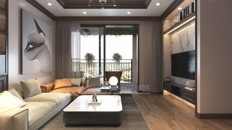 Thiết kế nội thất chung cư Sunshine Riverside Tây Hồ Mẫu nội thất chung cư đẹp