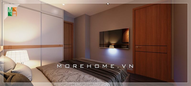 Phòng ngủ chung cư, nhà phố mang phong cách hiện đại sang trọng là một trong những phong cách thiết kế được nhiều gia chủ hướng tới bởi đem lại một không gian trẻ trung, năng động, giản đơn nhưng vô cùng tinh tế và ấn tượng.