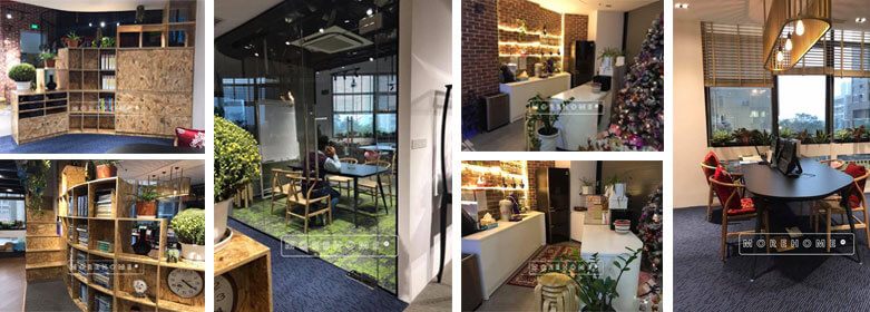 Thi công nội thất văn phòng hiện đại bằng gỗ công nghiệp tại Hà Nội.